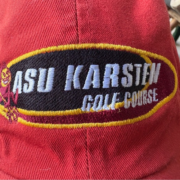 ASU Karsten Golf Course Red Cap - Picture 2 of 5